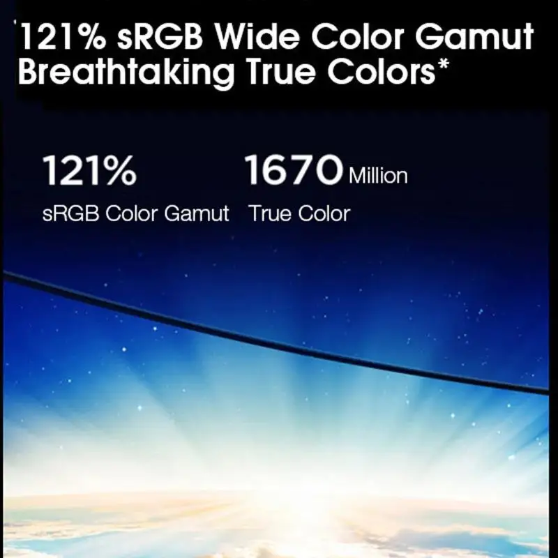 Xiaomi Mi Curved Gaming Monitor 34 Inch 2k 144Hz High Refresh Rate Screen Display