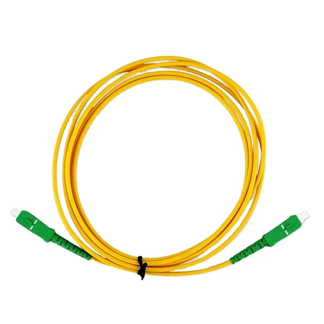 FTTH SC to SC UPC APC Simplex 3M  duplex armored fibre optic cables patch cord sc lc  PVC/LSZH fiber drop jumper cables