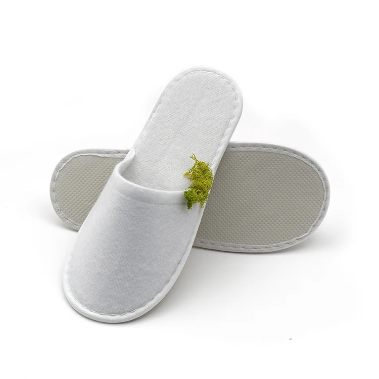 Custom  Branded Hotel Slipper Spa Bulk Custom Indoor Unisex Hotel Slippers