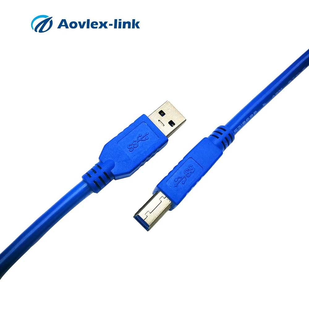 Professional Manufacturer High Speed USB3.0 Cable Type A Male to B USB Printer Scanner