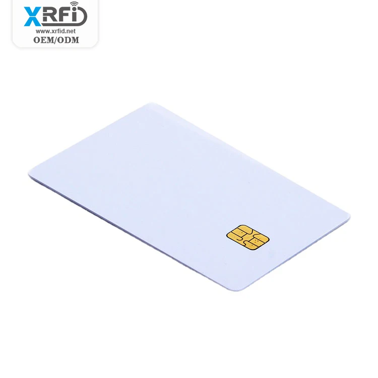 Custom Printing PVC Sle4442/Sle4428/Sle5542/Sle5528 Access Control Smart Contact Card