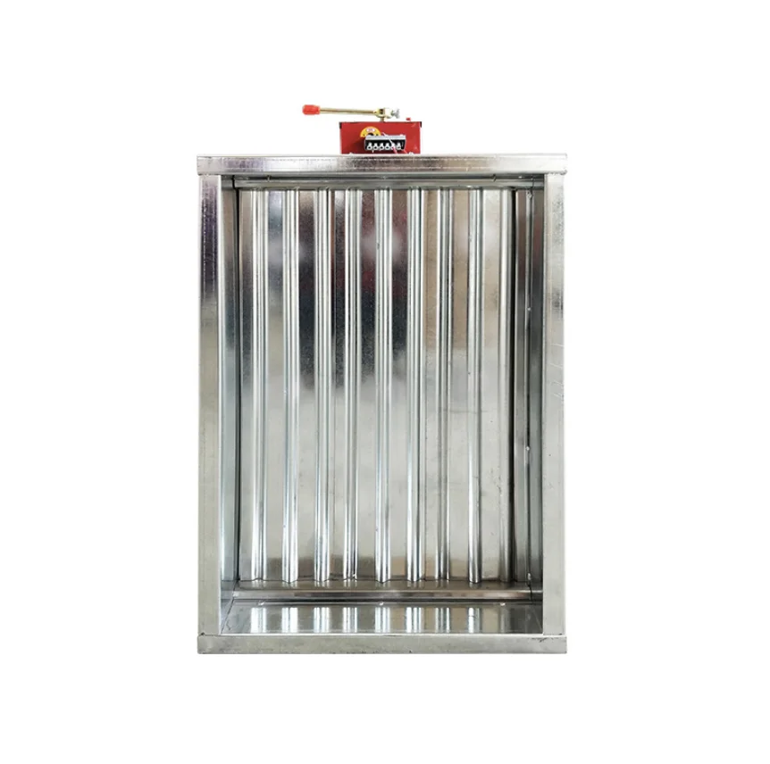 cheap price 70 or 280 Celsius Fire Damper Smoke Exhaust Valve For Ventilation System of building