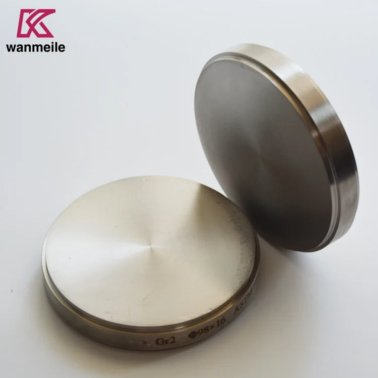 ASTMF136 Gr5 TI6AL4V titanium alloy disk for sale