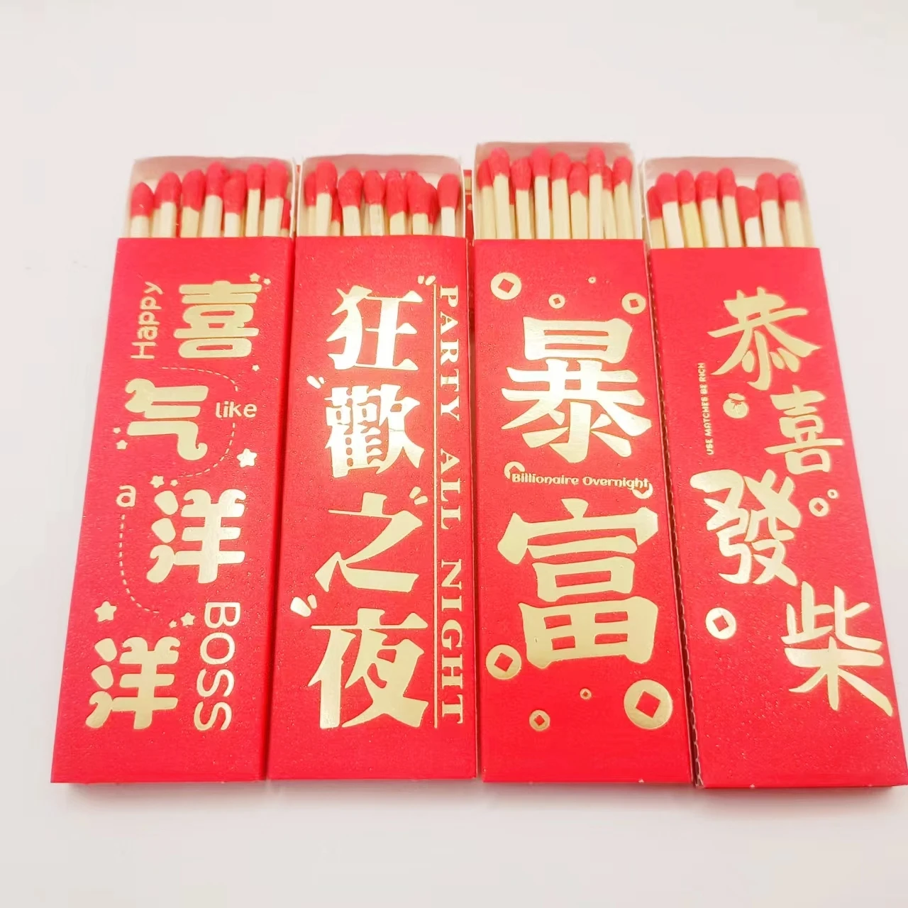 Matchboxes Custom Logos Safe Wholesale Black Wooden Matches Household Candle Matches