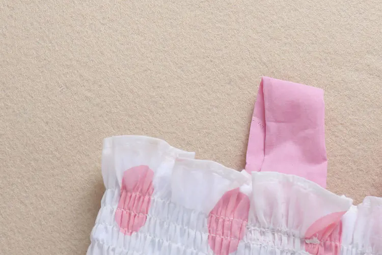 Wholesale Infant Summer Clothes Floral Jumpsuit Baby Girl Clothing Strawberry Pattern Princess Birthday Romper With Hat