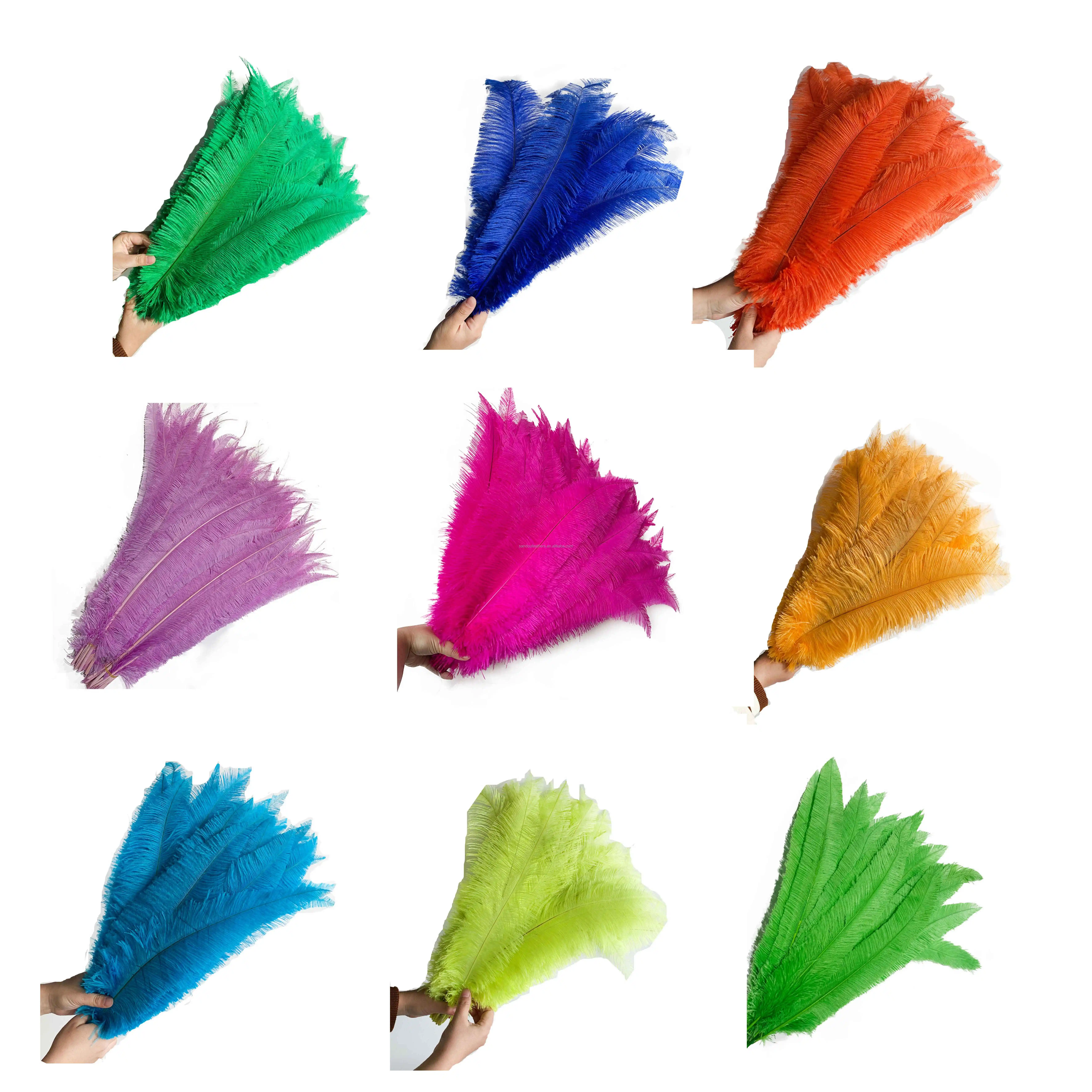 45 50 cm Wholesale Carnival Costume Decoration Nandu Ostrich Feather