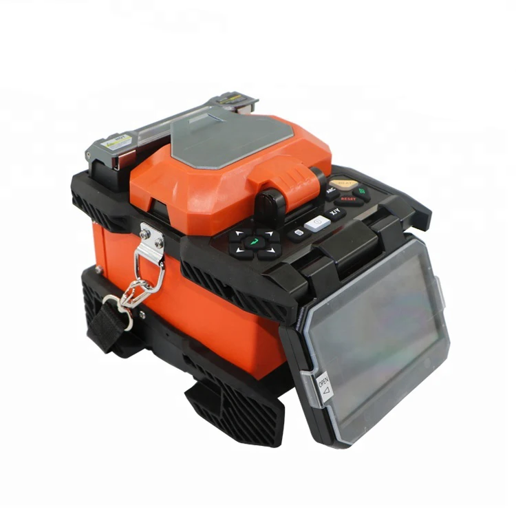 FFS-80C 320 Times Image Magnification Fiber To The Home Drop Cable Optical Fiber Splicing Kit Fusion Splicer Welding Machine