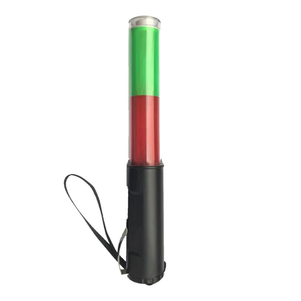 LED Safety Traffic Baton Control Green Red Lights  For Car