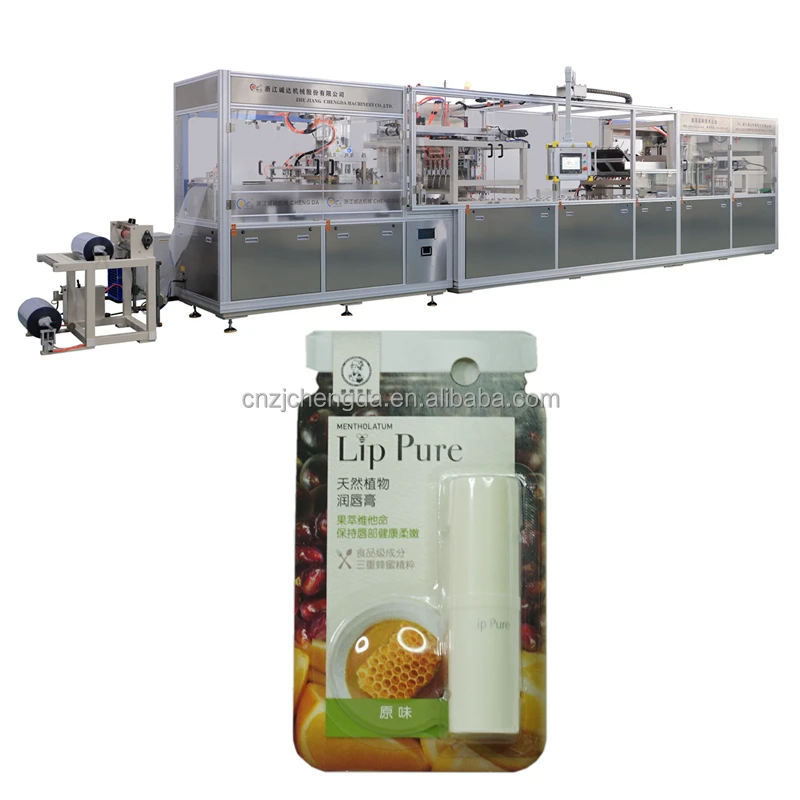 CD-5268  Automatic Glue Stick Blister Card  Packing Packaging Machine