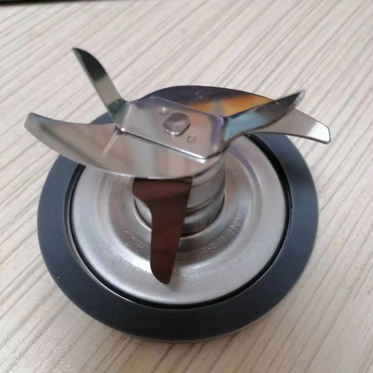 best selling 304 stainless steel meat grinder oster big juicer blender spare parts Ice Crusher Blade with Sealing Ring  blade