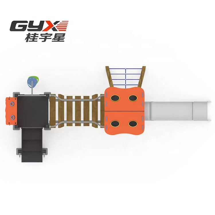 Chinese Factory Custom Kids Playsets Swing And Slide Backyard Playground Equipment