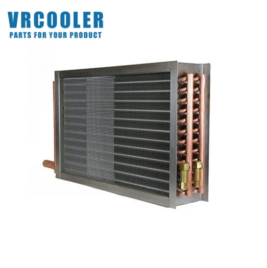 Industry Air to Water Copper fin tube heat exchanger