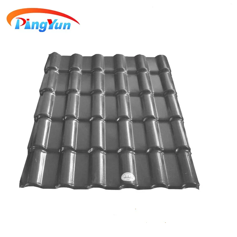 ASA UPVC Roof Sheet 3d Bamboo Waterproof Good Quality Tile For Industrial and Housing Building