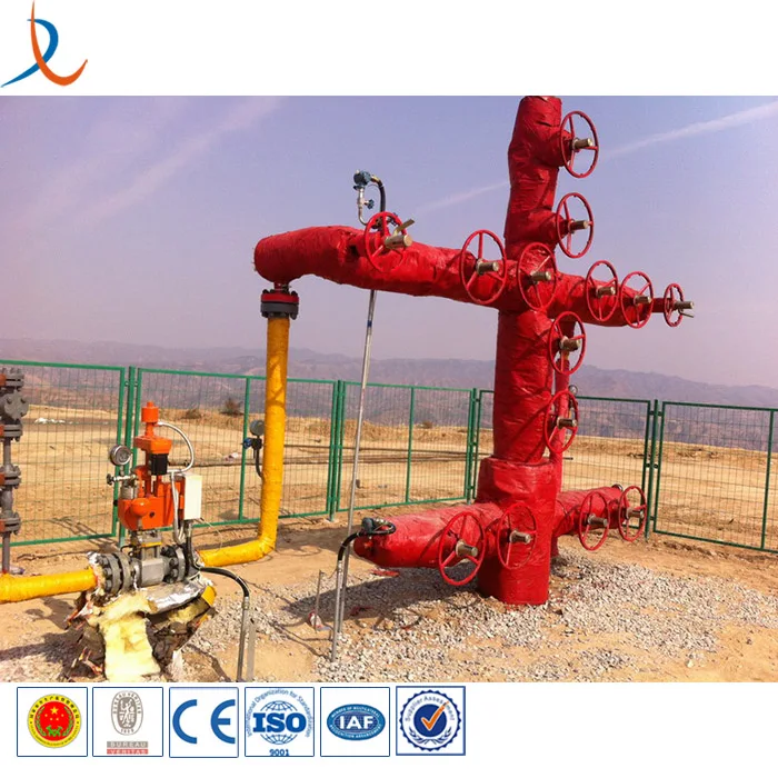 oil-gas field used high pressure wellhead christmas tree oil well Xmas tree producing tree