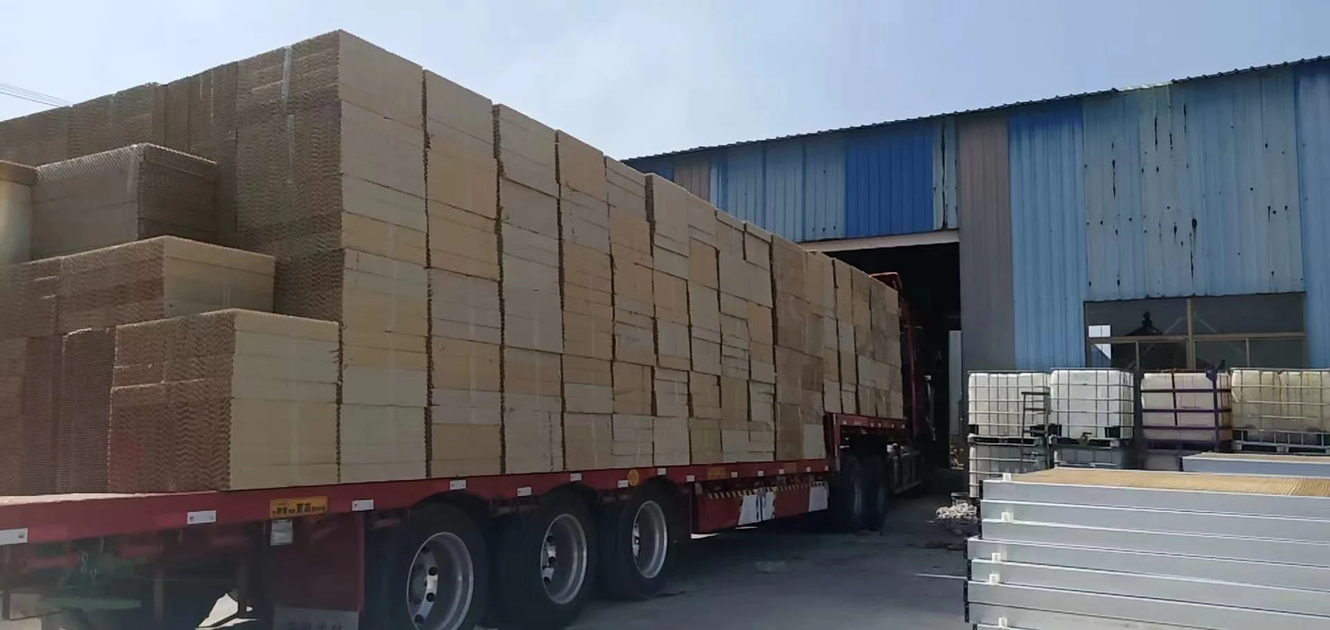 5090 Honeycomb evaporative air cooling pad for greenhouse mushroom farming