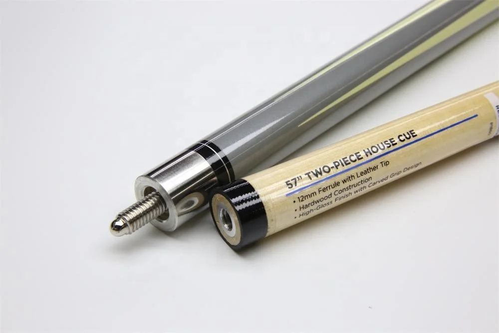 
American pool cue with 13mm brass tip 