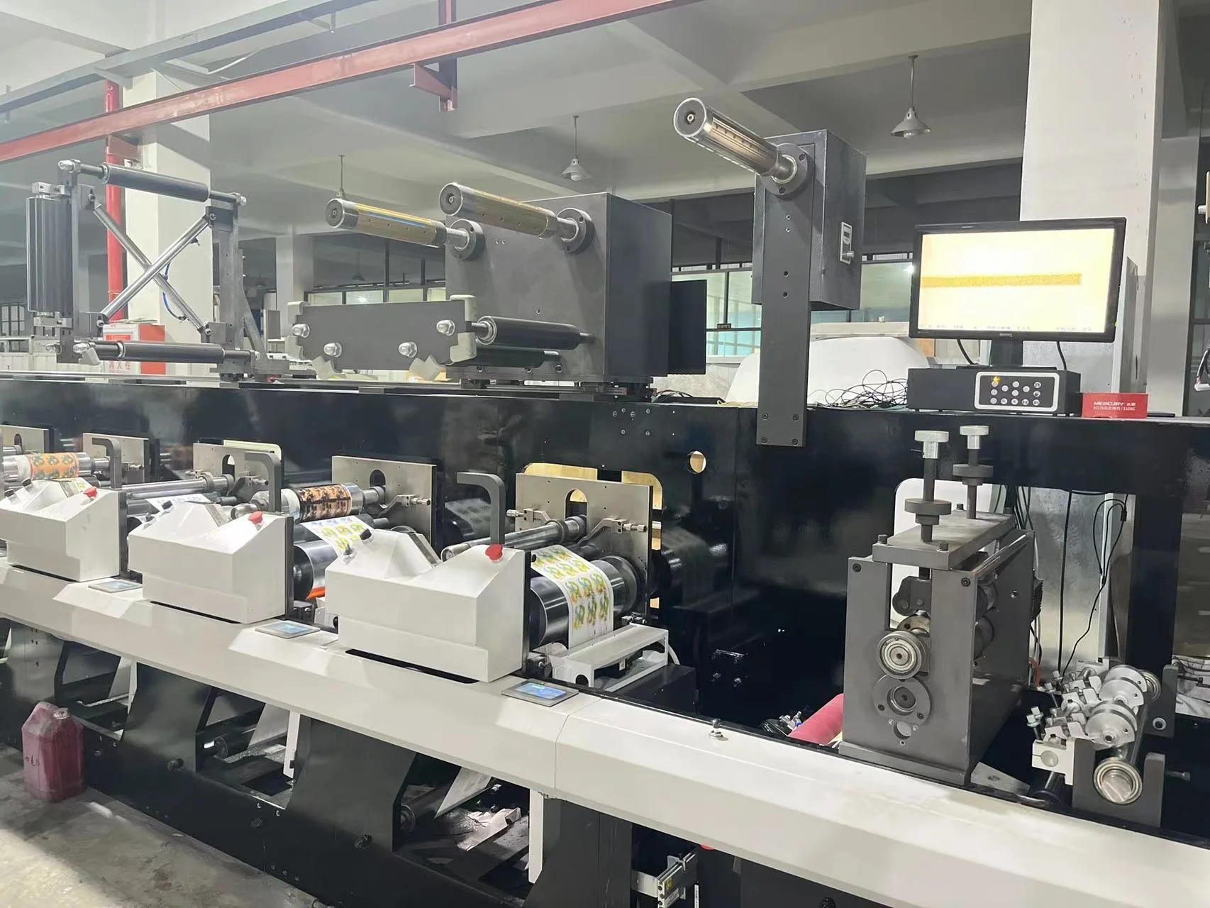 Full Servo 6 Colors Label Flexo Printing Machine