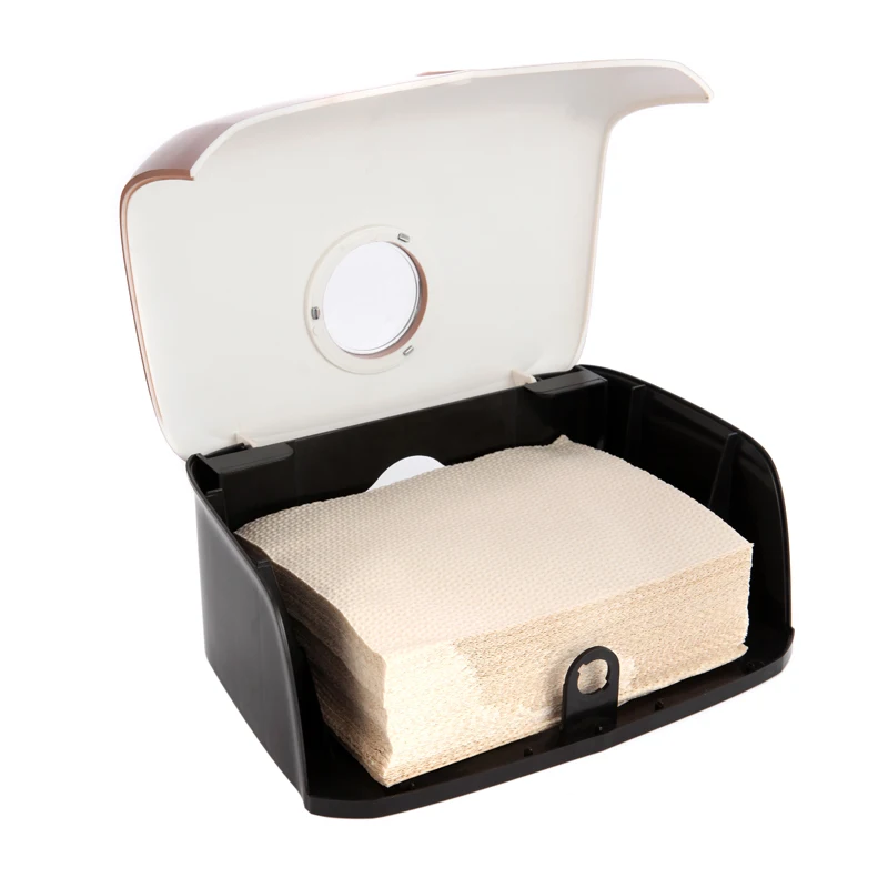 ABS plastic Bathroom Toilet Paper Dispenser Wall Mounted Wet Tissue Towel Dispenser N-Fold Hand Paper Towel Dispenser