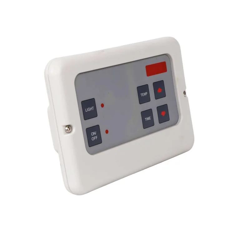 Sauna steam shower control panel, digital controller steamer