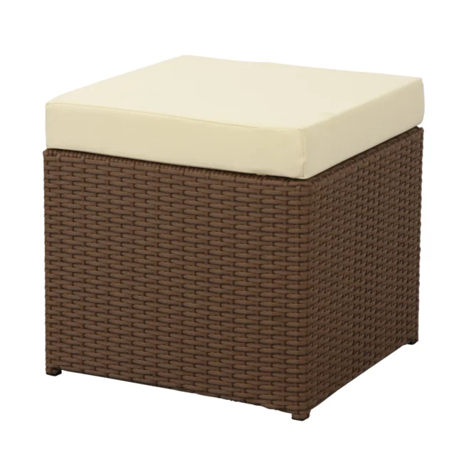 Top selling Patio Decoration NEW rattan wicker certification restaurant dining table and chairs furniture set