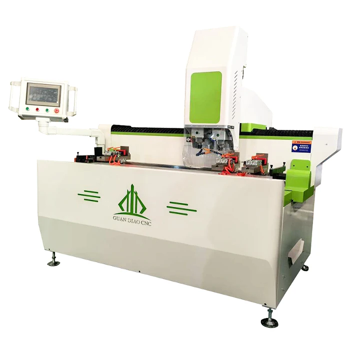 2024 China Best Price PVC Windows Door Making Machinery Aluminum Profile Door Lock Hole CNC Metal Drilling Milling Machine Price