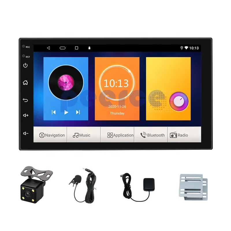 
Universal Android 7inch Navigation System FM AM GPS 2 din BT Wifi dashboard car dvd player stereo car dvd player 