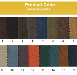 China best manufacturer plain water resistant textile oil waxed canvas fabric in polyester cotton fabric
