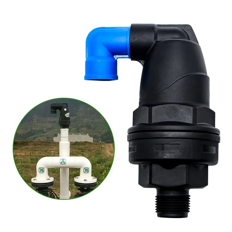 Automatic Irrigation System Pipe Fitting Irrigation Plastic Air Release Valve Air Vent Valve
