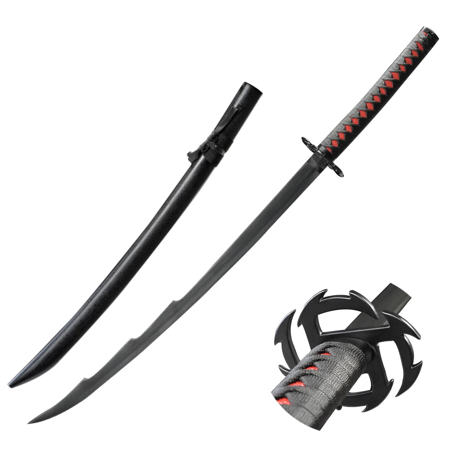 Hot Selling 103cm 40.6in Cosplay Sword  Bleach Anime Kurosaki Ichigo Bankai Tensa Zangetsu Sword