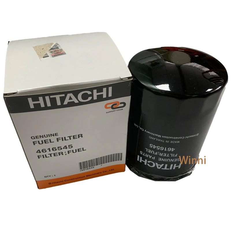 Genuine Excavator Parts fuel filter 4616545  for Hitachi engine ZX210(LC) ZX210W ZX225US(LC) ZX250LC(N)