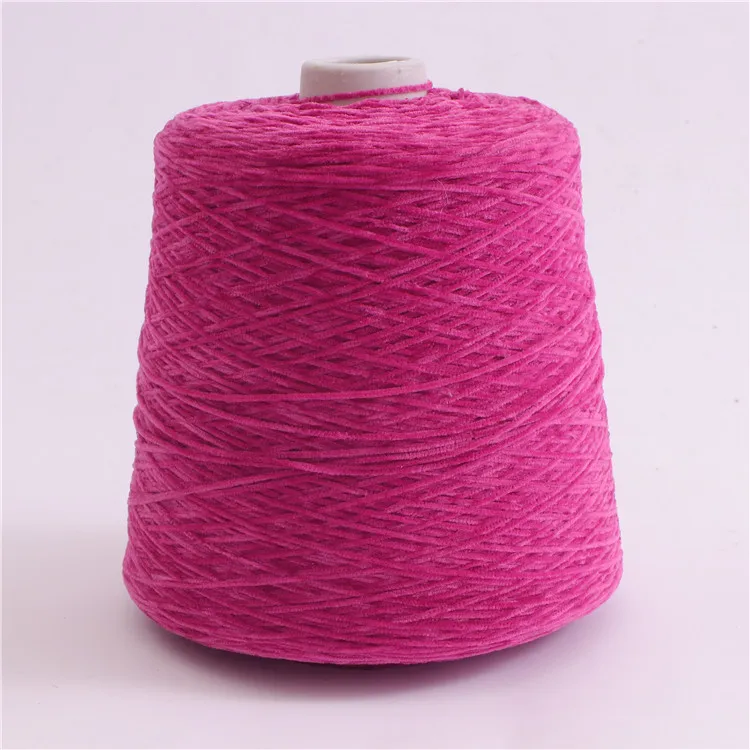 chunky chenille fancy yarn hand knitting crochet yarn for hand knitting
