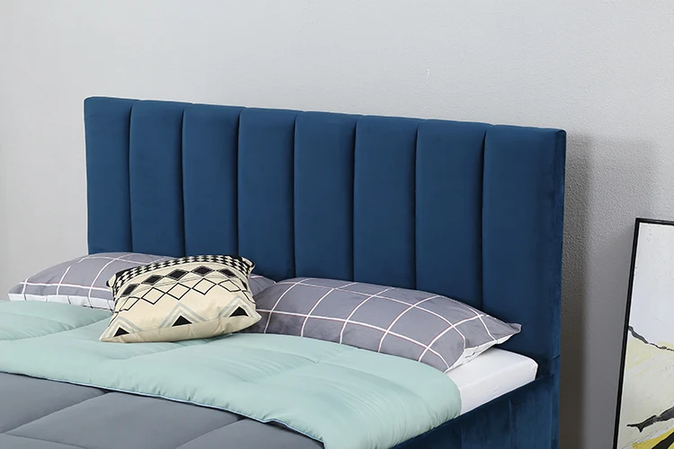 Willsoon furniture Modern style fabric bed / designer bed for living room bedroom use