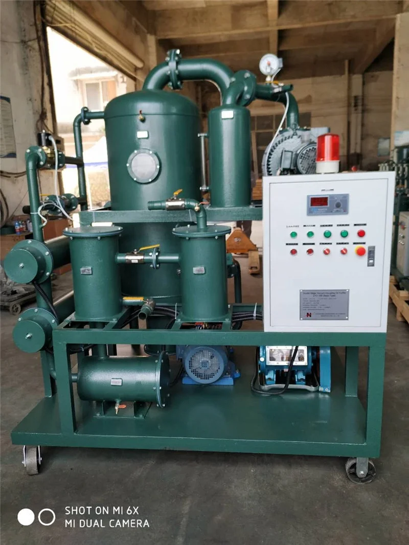 Long Lifetime Chongqing Zhongneng ZYD Series Used Insulating Oil Purifying Machine