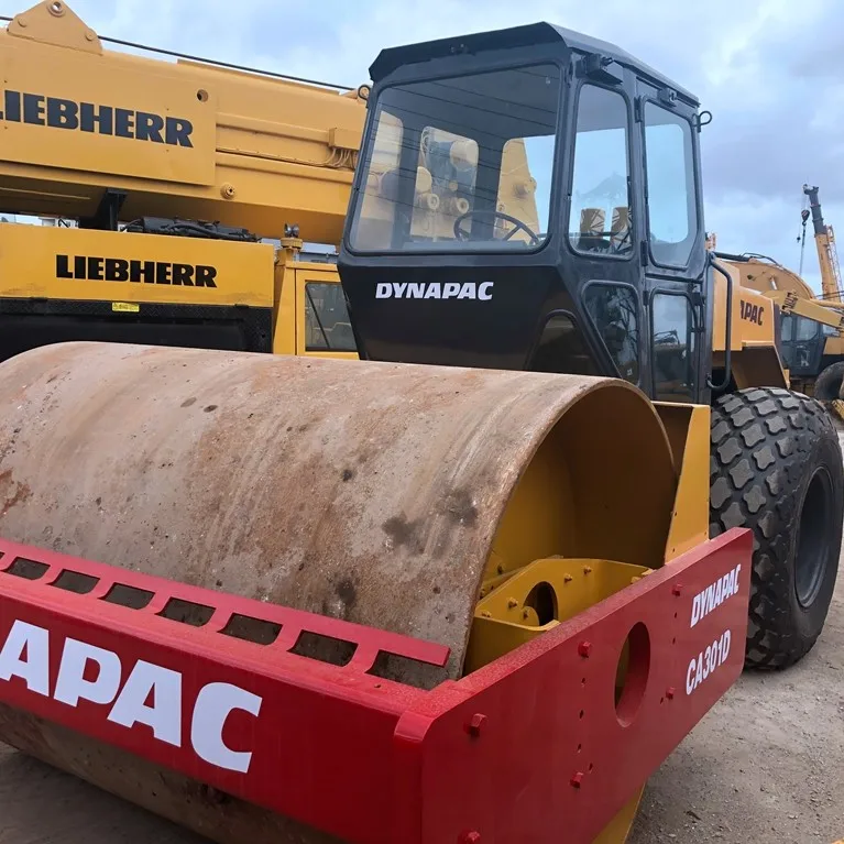 
Used Road Roller Dynapac CA301D Compactor Dynapac 12 ton soil compactor 