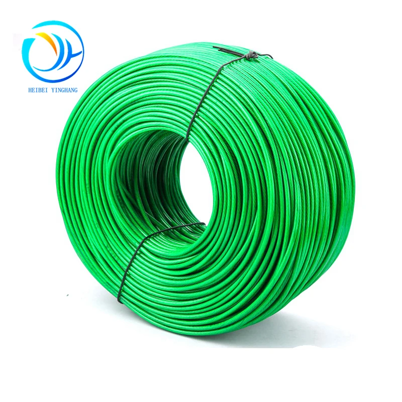 ПВХ проволочные стяжки с покрытием многофункциональные пластиковые для садовых растений 3 4