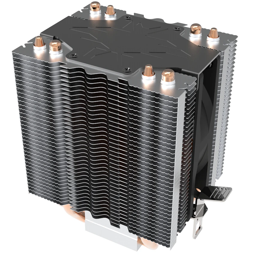 Высокое качество корпус компьютера медная трубка процессор радиатор для сервера