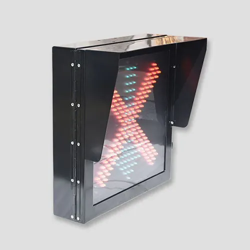 Single Square Stop and Go LED traffic control sign