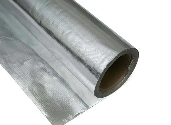 Industrial use aluminium foil rolls paper metalized aluminum woven cloth material insulation FOR SAUDI ARABIA