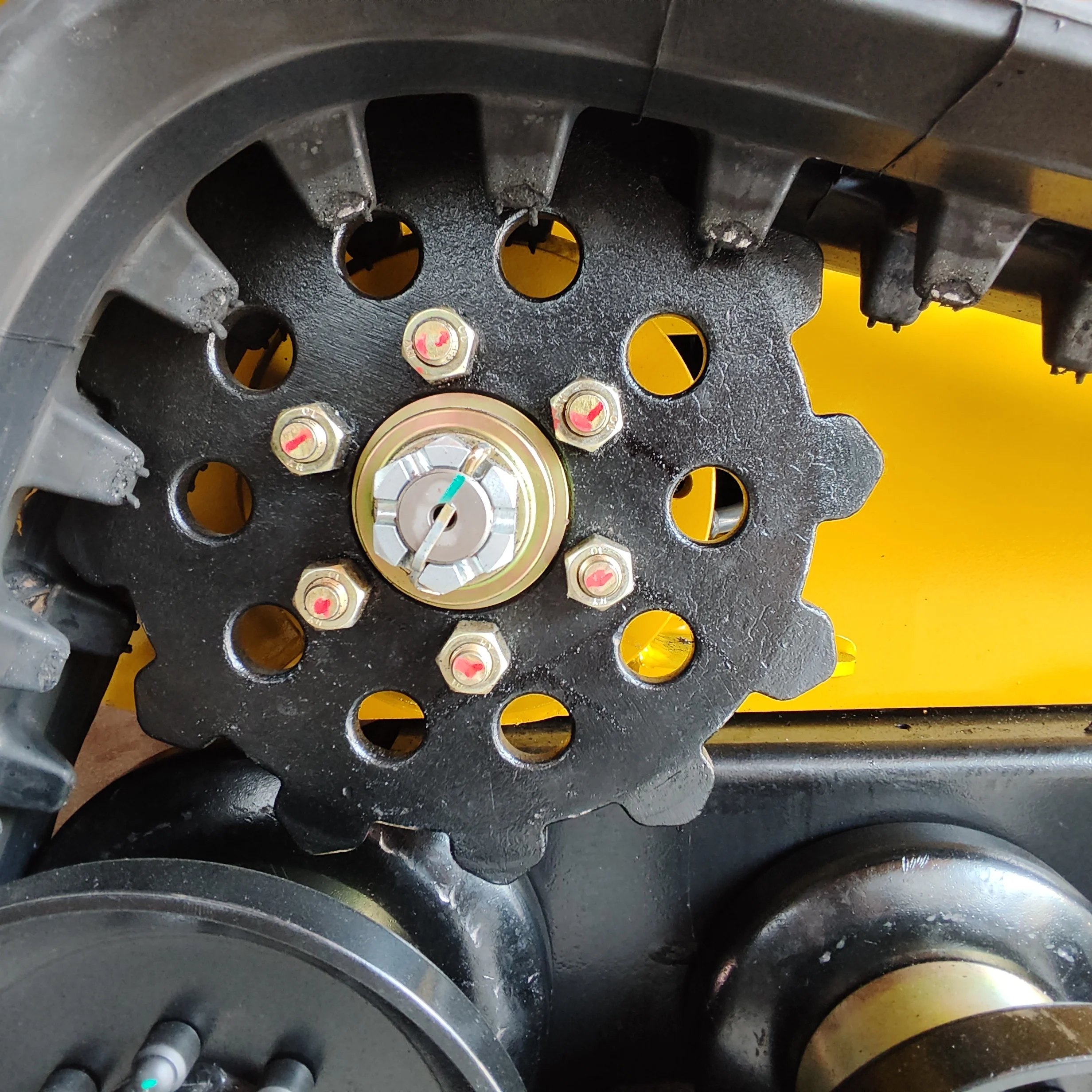 Max TY-327T PRO Landscaping 40HP diesel skid steer mini track skid steer loader with 4 in 1 bucket