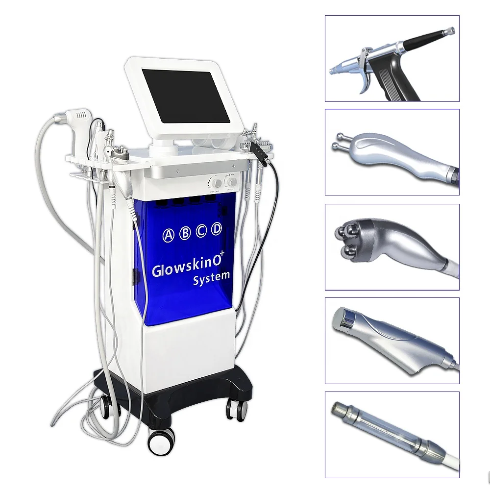 11 In 1 Hydra Water Diamond Dermabrasion Rf Bio Lifting Facial Machine/Hydro Aqua Facial Machine Beauty Salon Equipment