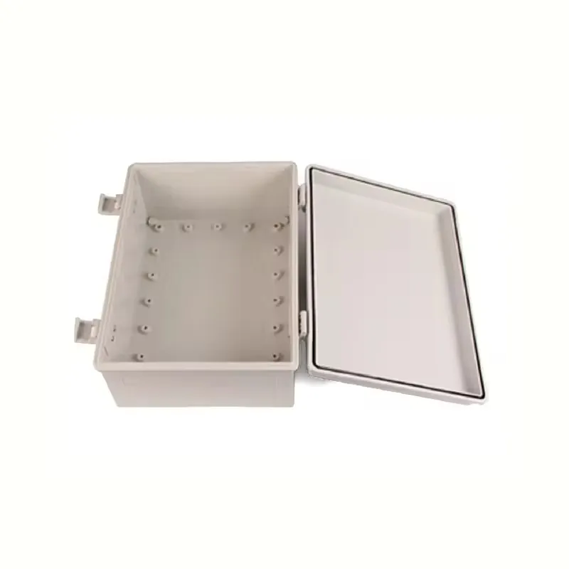 Hinged Plastic Waterproof Junction Box Ip66 Buckle Waterproof Box Empty Open Box