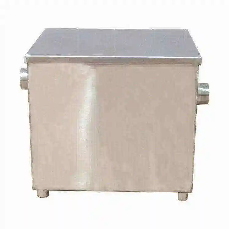 Grease Oil Interceptor Trap for Restaurant Stainless Steel201/304 Kitchen Under Sink Carton GAOYA 125l/hour Productivity