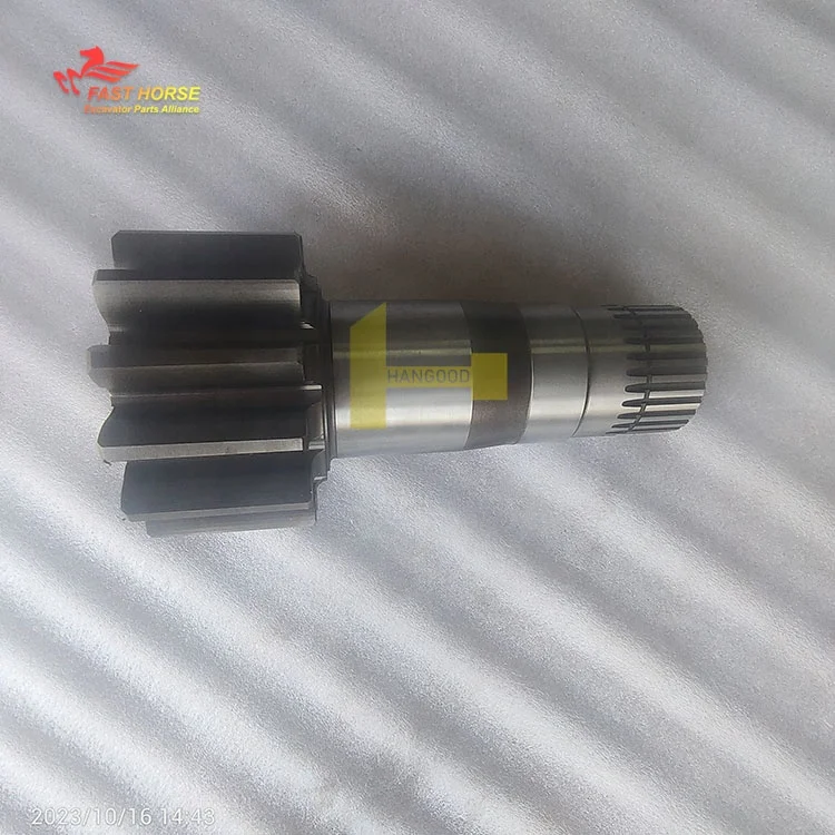 Hangood Swing Motor Parts Swing Drive Shaft SY215 SY215C SY215-9 SY215C-9LC Swing Shaft Pinion 13/28T Pinion Shaft