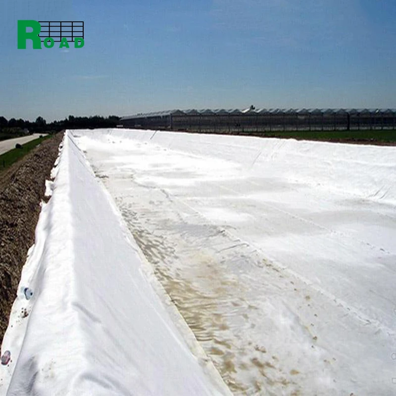 500g PP Nonwoven Geotextile Geofabric for Dam Lanfill Road Highway Railway Construction