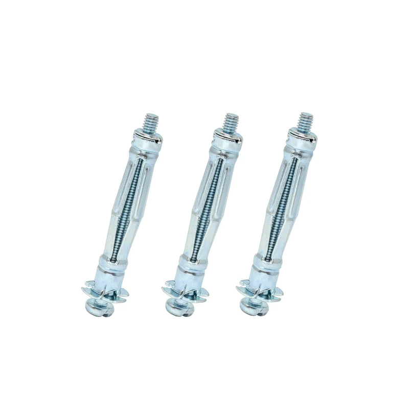 Strict material selection carton steel hollow wall anchor apply to plasterboard fiberboard hollow wall