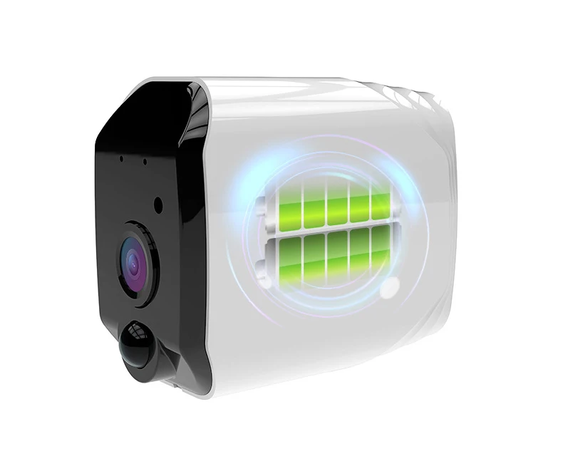 
remote WIFI wireless smart wiring-free battery camera 1080P video intercom tuya cctv camera 