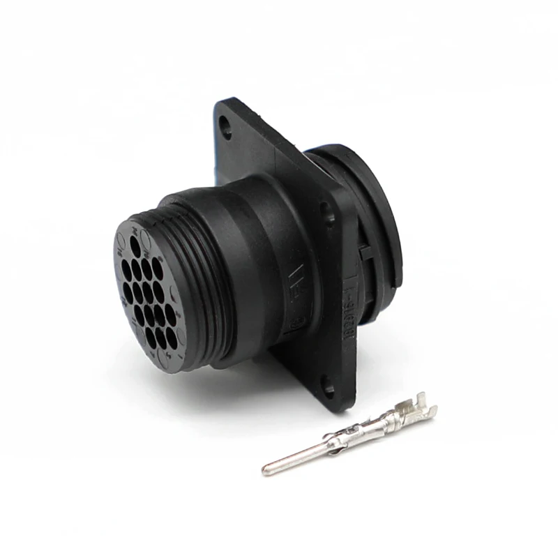 182916-1  Tyco  Wire to Wire 14P Receptacle Reverse Gender Socket Power Cable Wire Housing Connectors Accessory