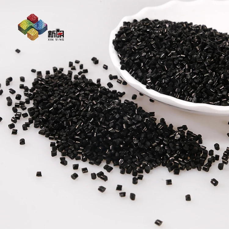 Carbon black masterbatch 10%--60% carbon black  plastic granules/Plastic compound