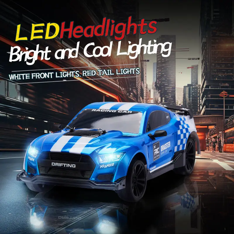 2024 New Product 1:14 Remote Control Toys 2.4g Hobby Yema With Gyro Light Racing 48km/h High Speed Drift RC Car 4x4 For Kids