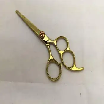 Premium Hand Forged Barber Salon Japanese Steel Hair Beard Mustache Shears Scissors for Bangs Haircuts